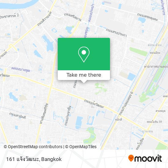 161 แจ้งวัฒนะ map