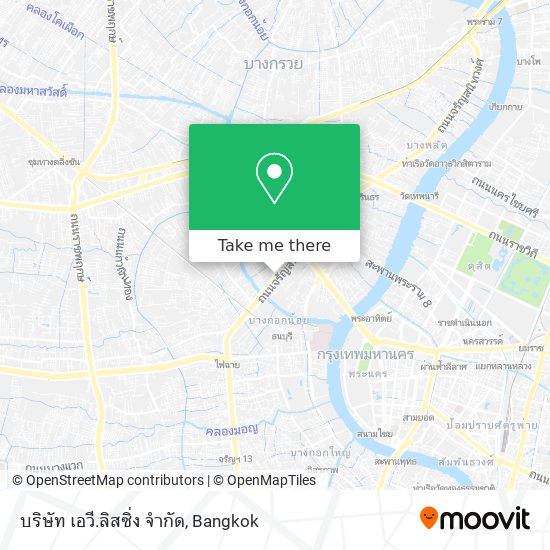 บริษัท เอวี.ลิสซิ่ง จำกัด map