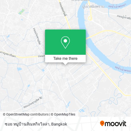 ซอย หมู่บ้านสัณหกิจวิลล่า map