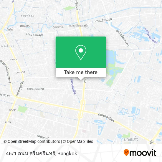 46/1 ถนน ศรีนครินทร์ map
