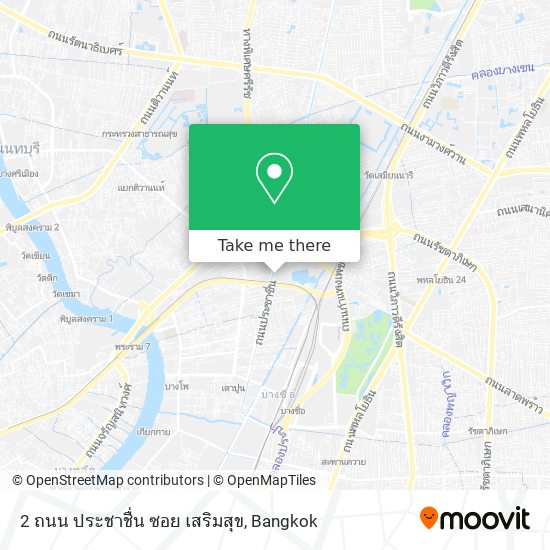 2 ถนน ประชาชื่น ซอย เสริมสุข map