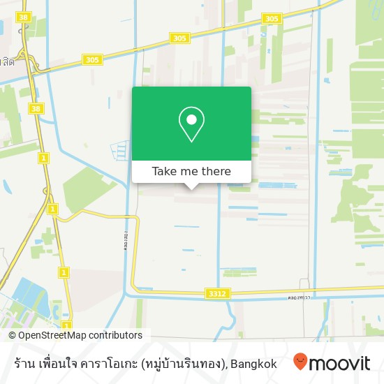 ร้าน เพื่อนใจ คาราโอเกะ (หมู่บ้านรินทอง) map