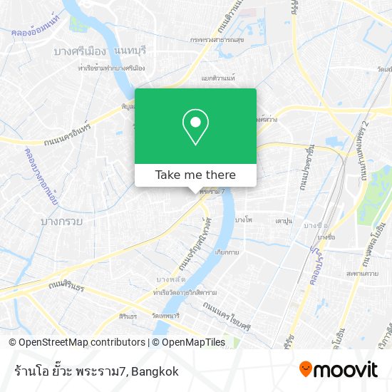 ร้านโอ ยั๊วะ พระราม7 map