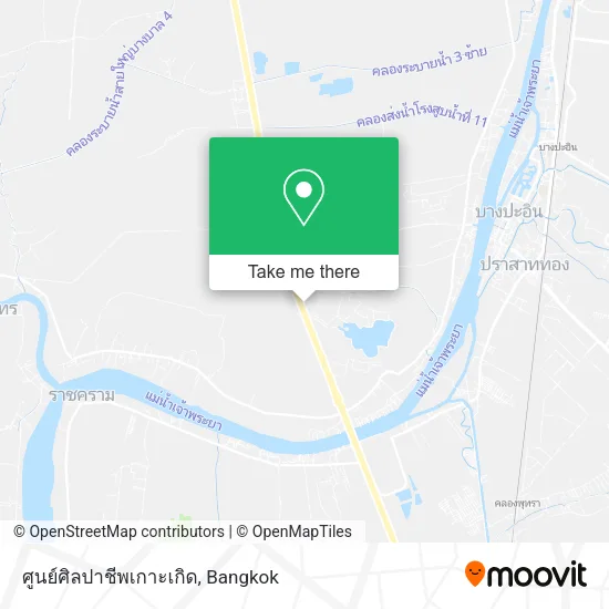 ศูนย์ศิลปาชีพเกาะเกิด map
