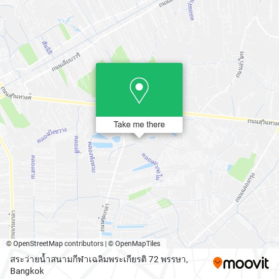 สระว่ายน้ำสนามกีฬาเฉลิมพระเกียรติ 72 พรรษา map