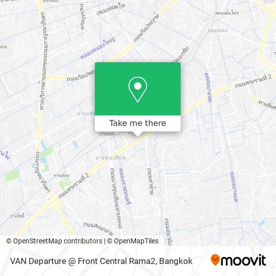 VAN Departure @ Front Central Rama2 map