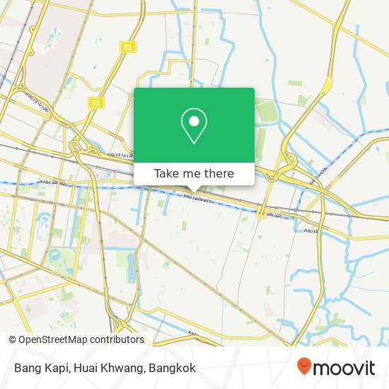 Bang Kapi, Huai Khwang map