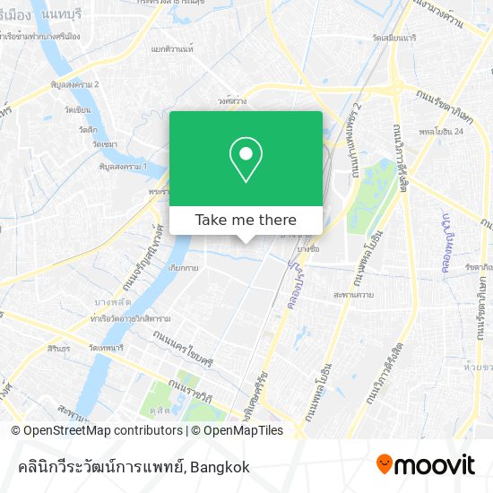 คลินิกวีระวัฒน์การแพทย์ map