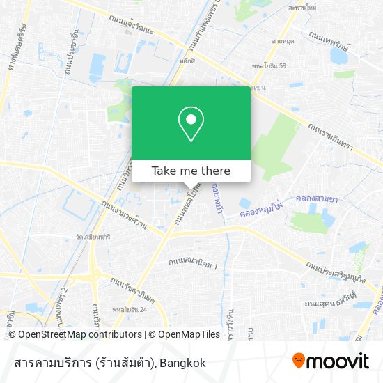 สารคามบริการ (ร้านส้มตำ) map