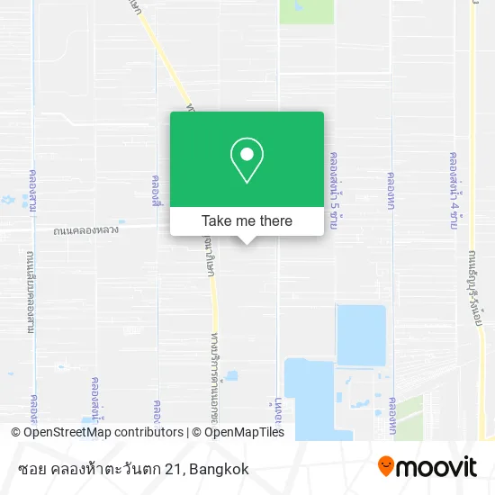 ซอย คลองห้าตะวันตก 21 map