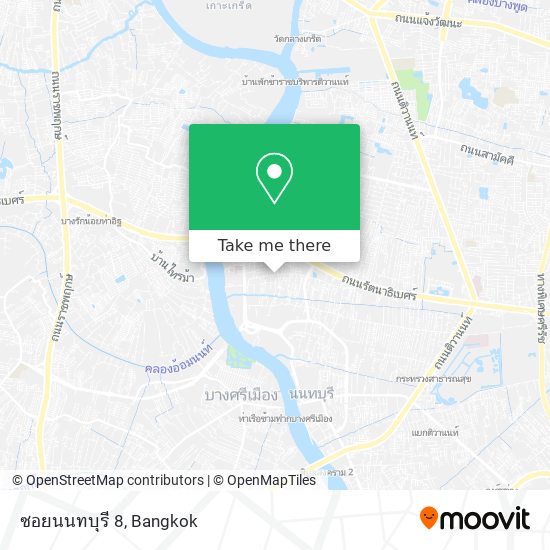 ซอยนนทบุรี 8 map