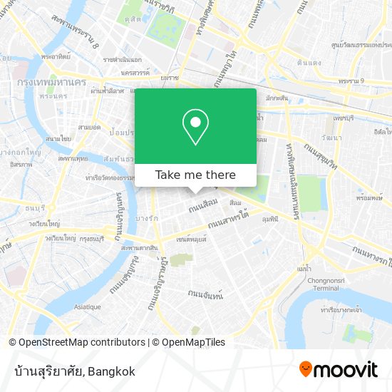 บ้านสุริยาศัย map