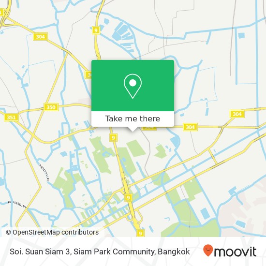 Soi. Suan Siam 3, Siam Park Community map