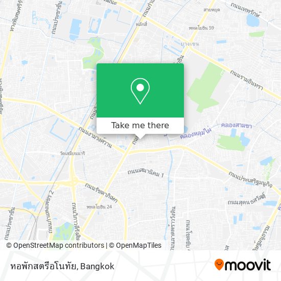 หอพักสตรีอโนทัย map