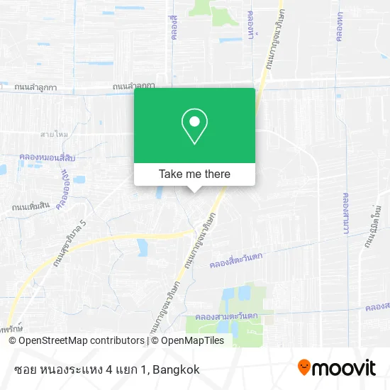 ซอย หนองระแหง 4 แยก 1 map