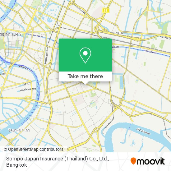 Sompo Japan Insurance (Thailand) Co., Ltd. map