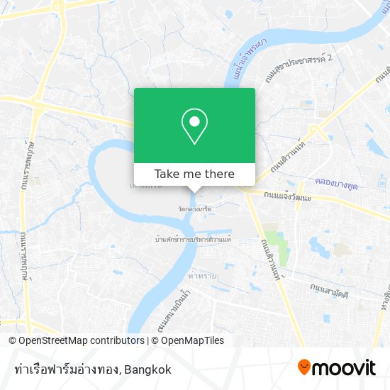 ท่าเรือฟาร์มอ่างทอง map