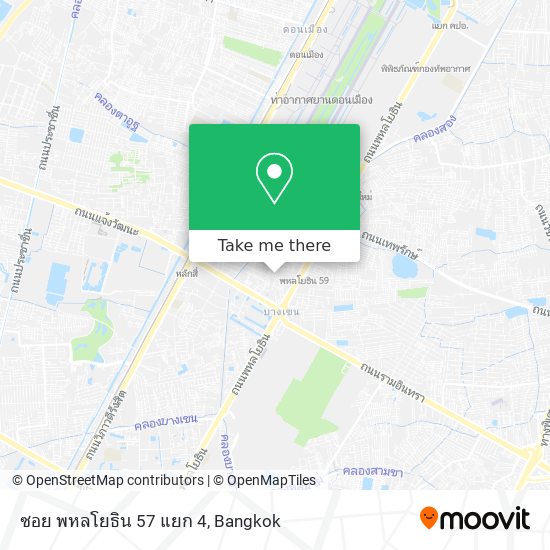 ซอย พหลโยธิน 57 แยก 4 map