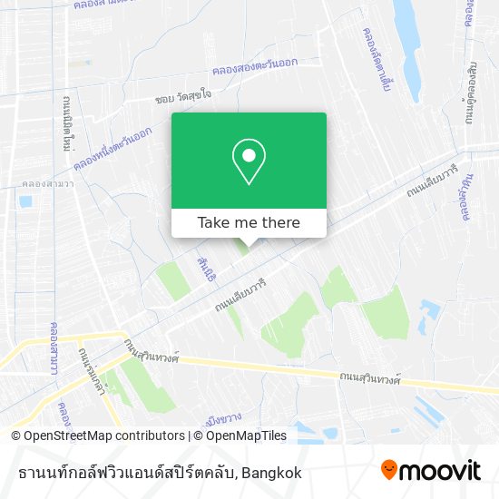 ธานนท์กอล์ฟวิวแอนด์สปิร์ตคลับ map