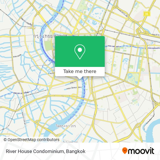 River House Condominium map