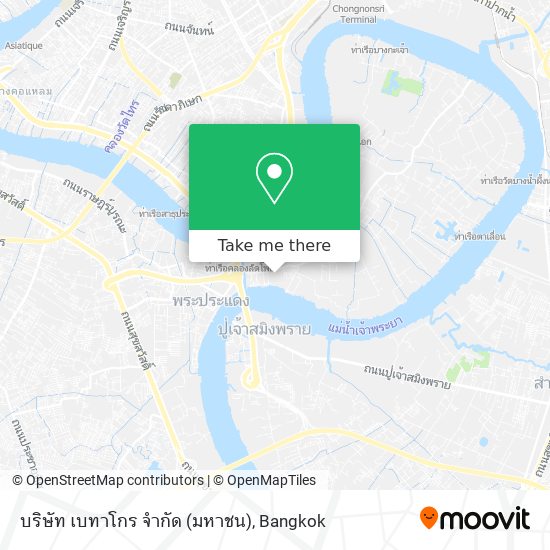 บริษัท เบทาโกร จำกัด (มหาชน) map