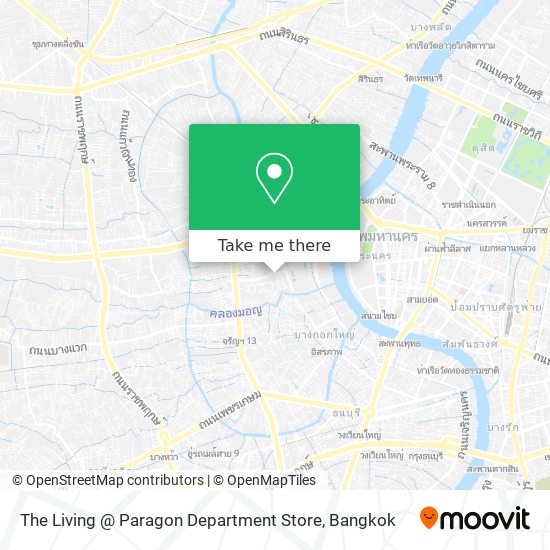 The Living @ Paragon Department Store map