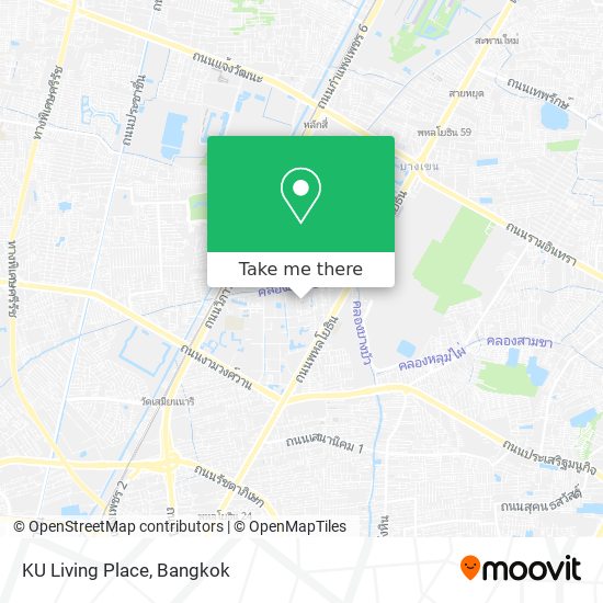 KU Living Place map