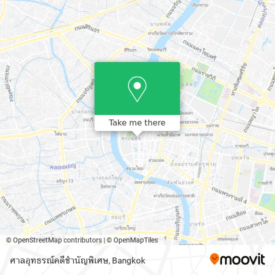 ศาลอุทธรณ์คดีชำนัญพิเศษ map