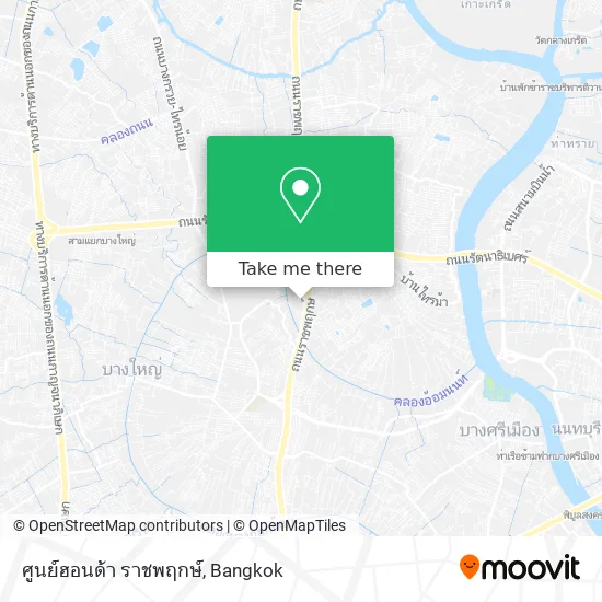ศูนย์ฮอนด้า ราชพฤกษ์ map