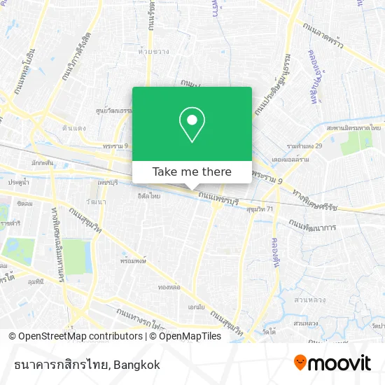 ธนาคารกสิกรไทย map