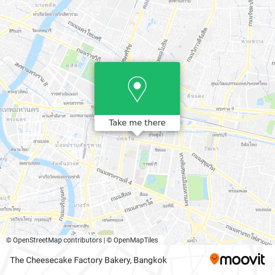 The Cheesecake Factory Bakery map