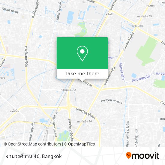 งามวงศ์วาน 46 map