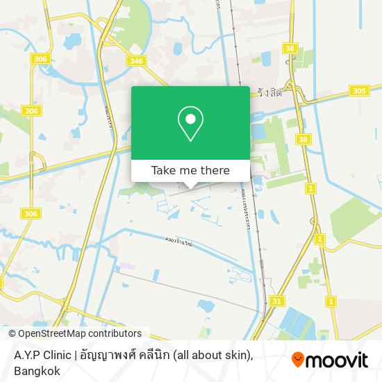 A.Y.P Clinic | อัญญาพงศ์ คลีนิก (all about skin) map