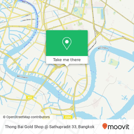 Thong Bai Gold Shop @ Sathupradit 33 map