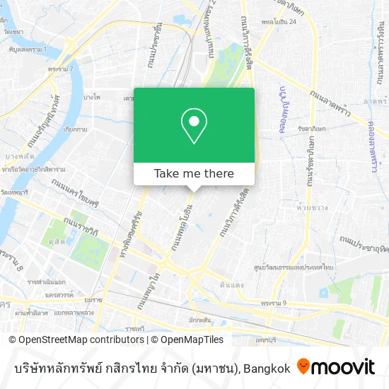 บริษัทหลักทรัพย์ กสิกรไทย จำกัด (มหาชน) map