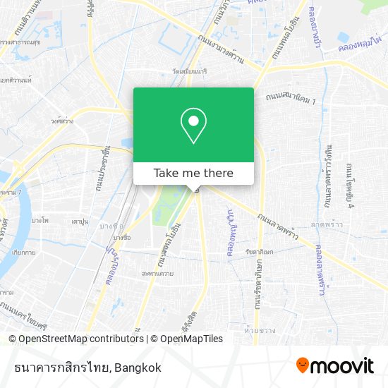 ธนาคารกสิกรไทย map