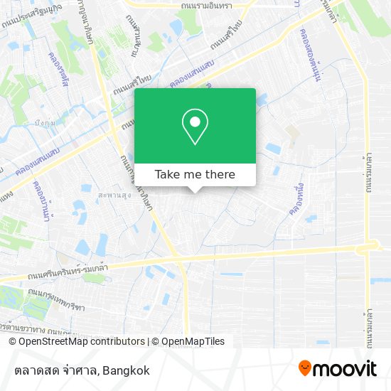 ตลาดสด จ่าศาล map