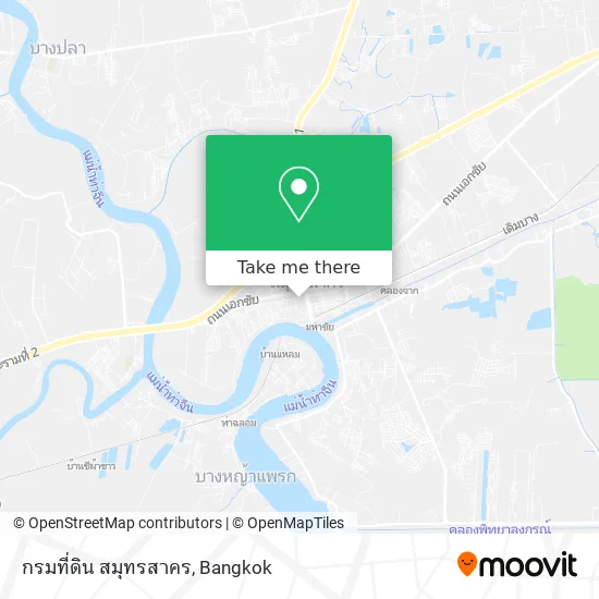 กรมที่ดิน สมุทรสาคร map