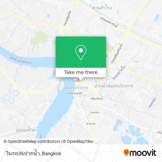 วินรถ36ปากน้ำ map