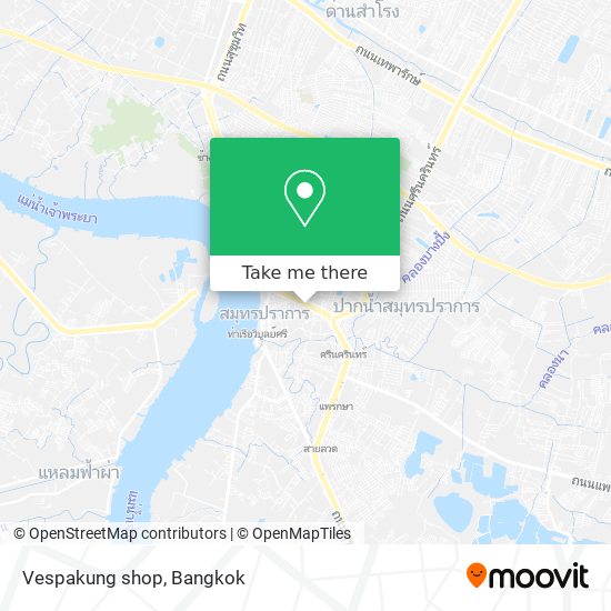 Vespakung shop map