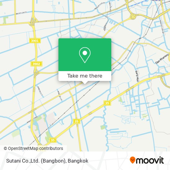 Sutani Co.,Ltd. (Bangbon) map