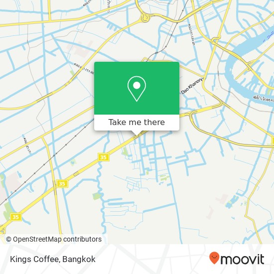 Kings Coffee map