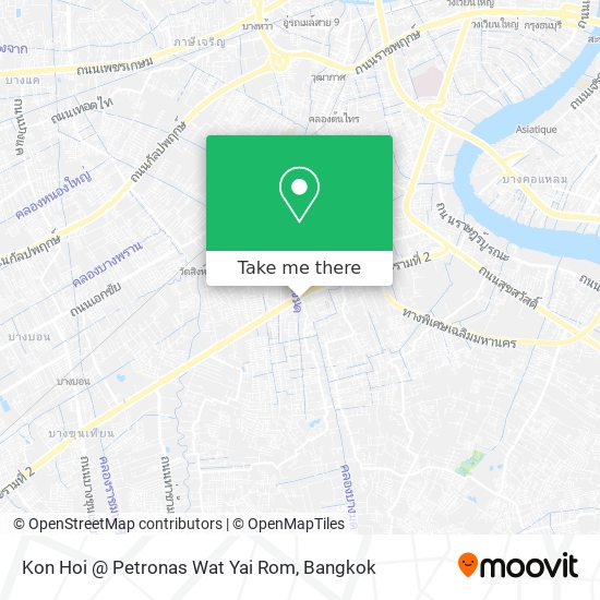 Kon Hoi @ Petronas Wat Yai Rom map