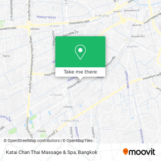 Katai Chan  Thai Massage & Spa map
