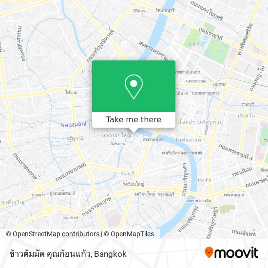 ข้าวต้มมัด คุณก้อนแก้ว map