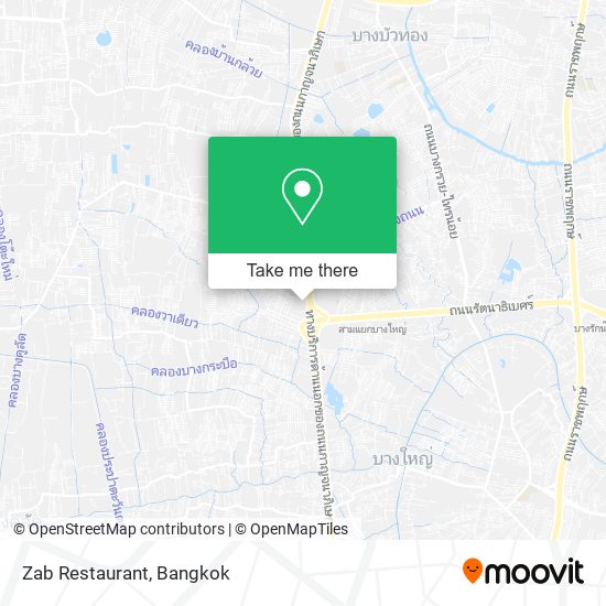 Zab Restaurant map