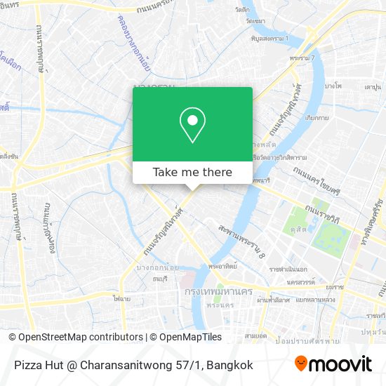 Pizza Hut @ Charansanitwong 57 / 1 map