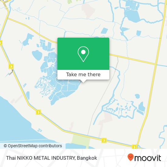 Thai NIKKO METAL INDUSTRY map
