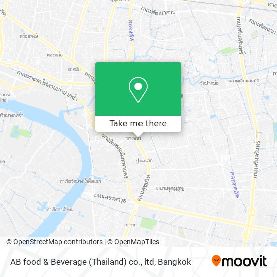 AB food & Beverage (Thailand) co., ltd map