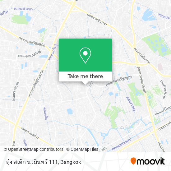ตุ๋ง สเต็ก นวมินทร์ 111 map